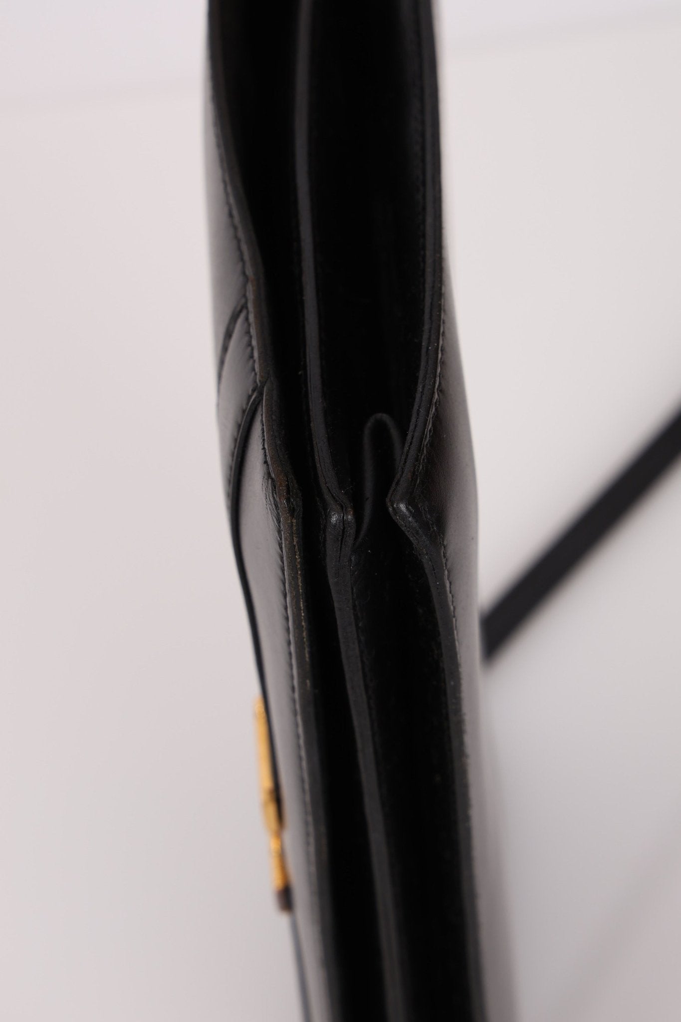 Hermès 1985 Annie Boxcalf Shoulder Bag - FashioNica