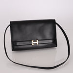 Hermès 1985 Annie Boxcalf Shoulder Bag - FashioNica