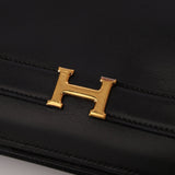 Hermès 1985 Annie Boxcalf Shoulder Bag - FashioNica