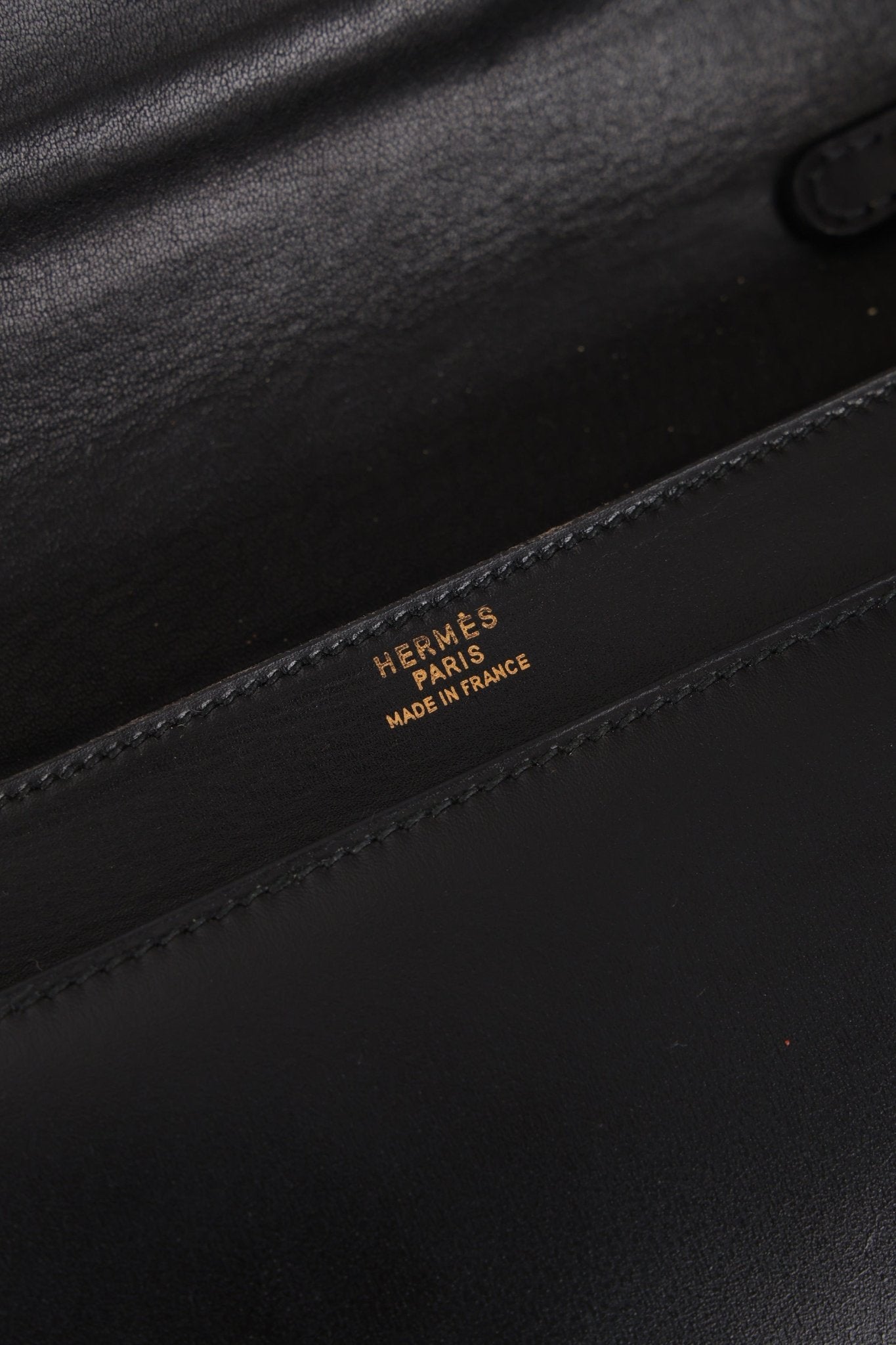 Hermès 1985 Annie Boxcalf Shoulder Bag - FashioNica