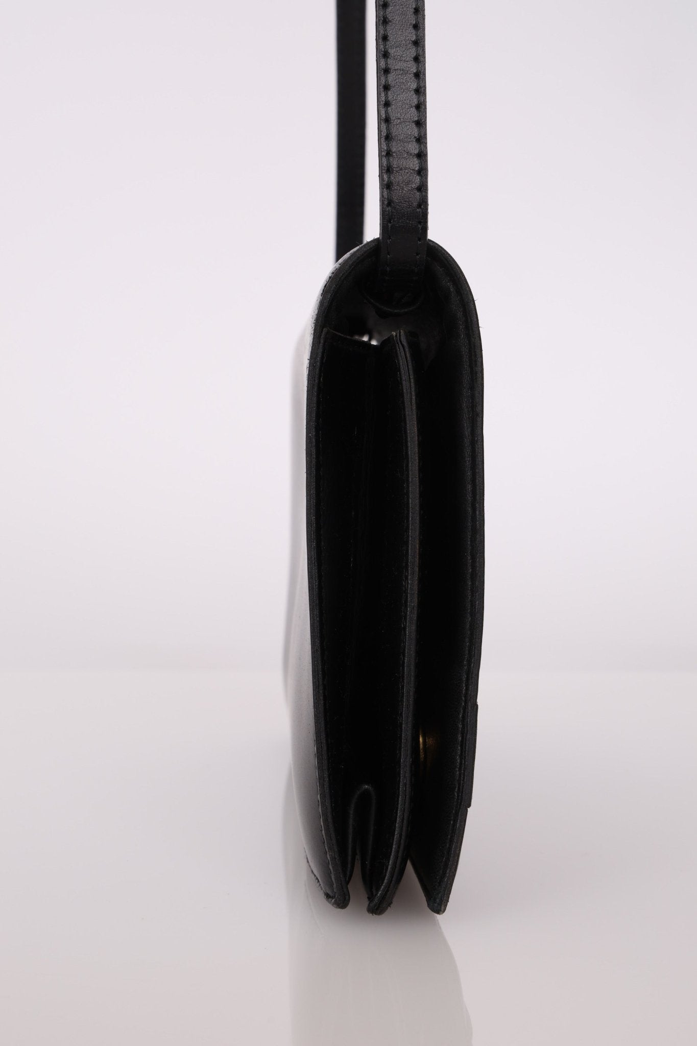 Hermès 1985 Annie Boxcalf Shoulder Bag - FashioNica