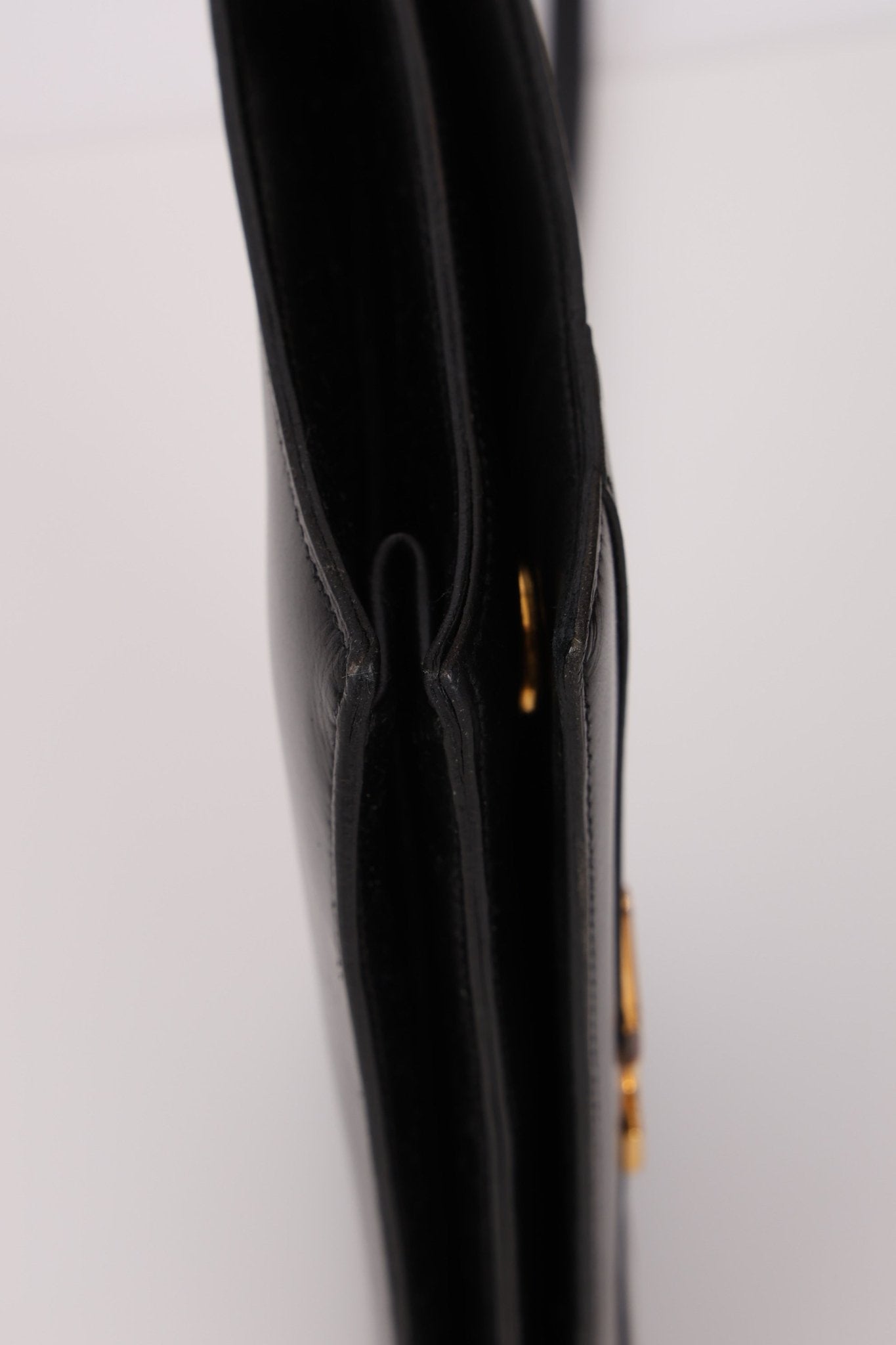 Hermès 1985 Annie Boxcalf Shoulder Bag - FashioNica