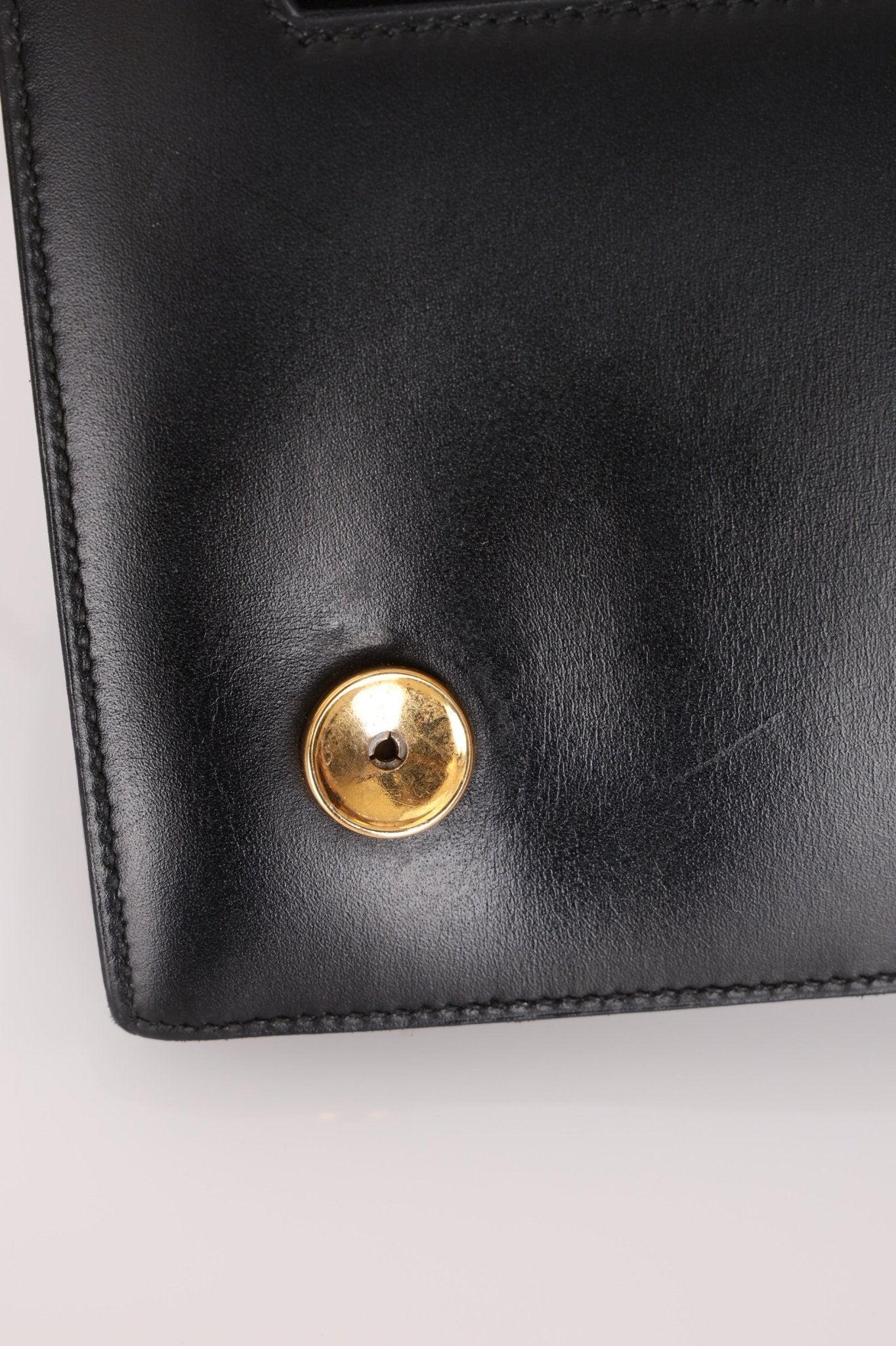 Hermès 1985 Annie Boxcalf Shoulder Bag - FashioNica