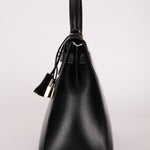 Hermès 1986 Noir Box Kelly 28 Sellier GHW - FashioNica