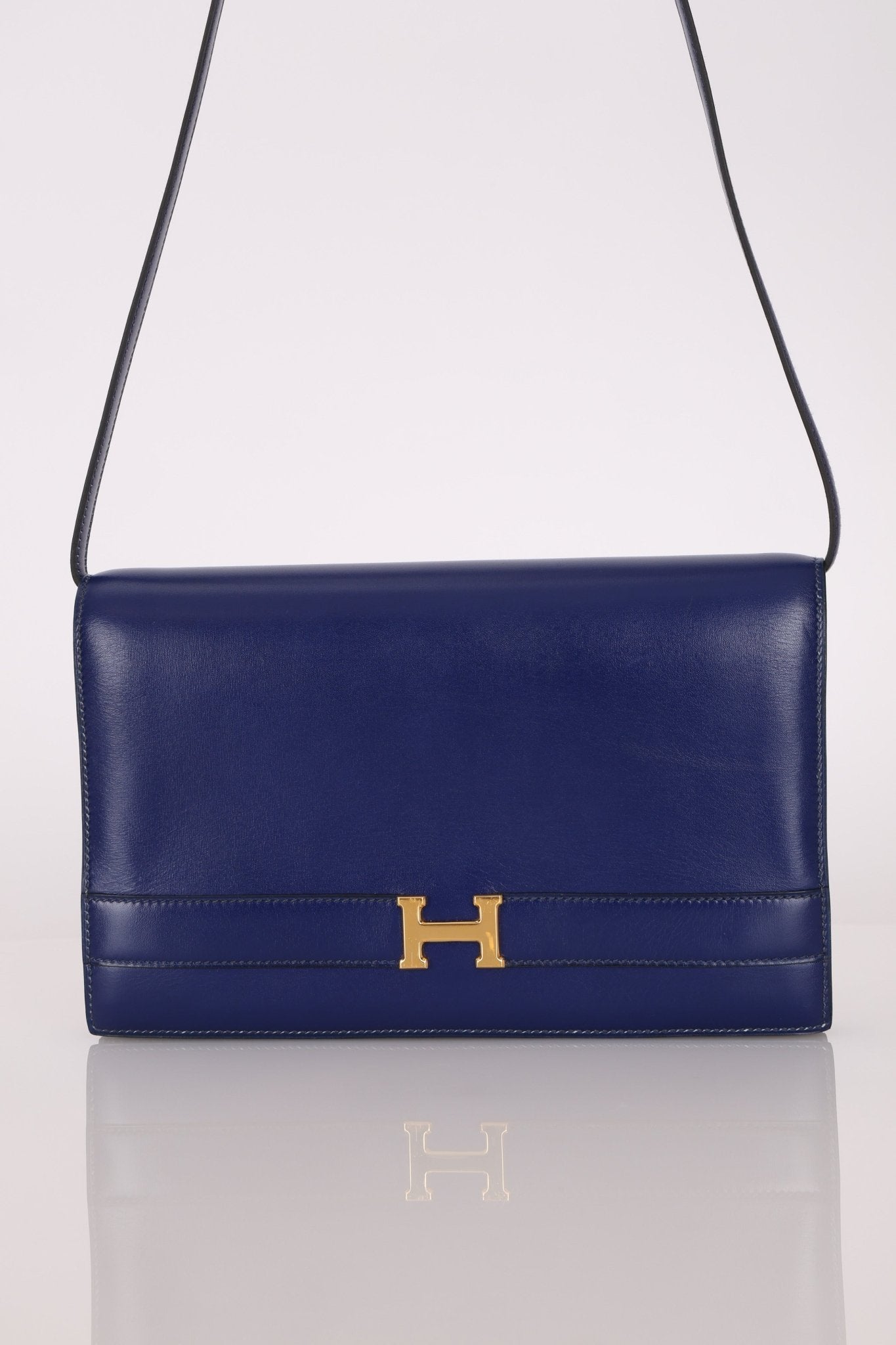 Hermès 1988 Box Sac Annie GHW - FashioNica