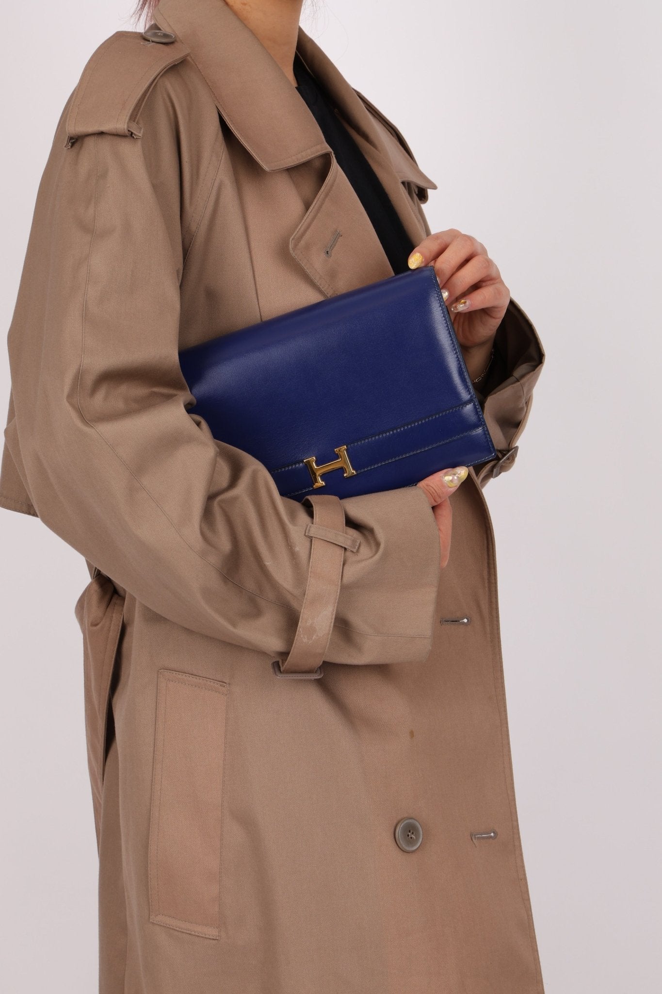 Hermès 1988 Box Sac Annie GHW - FashioNica