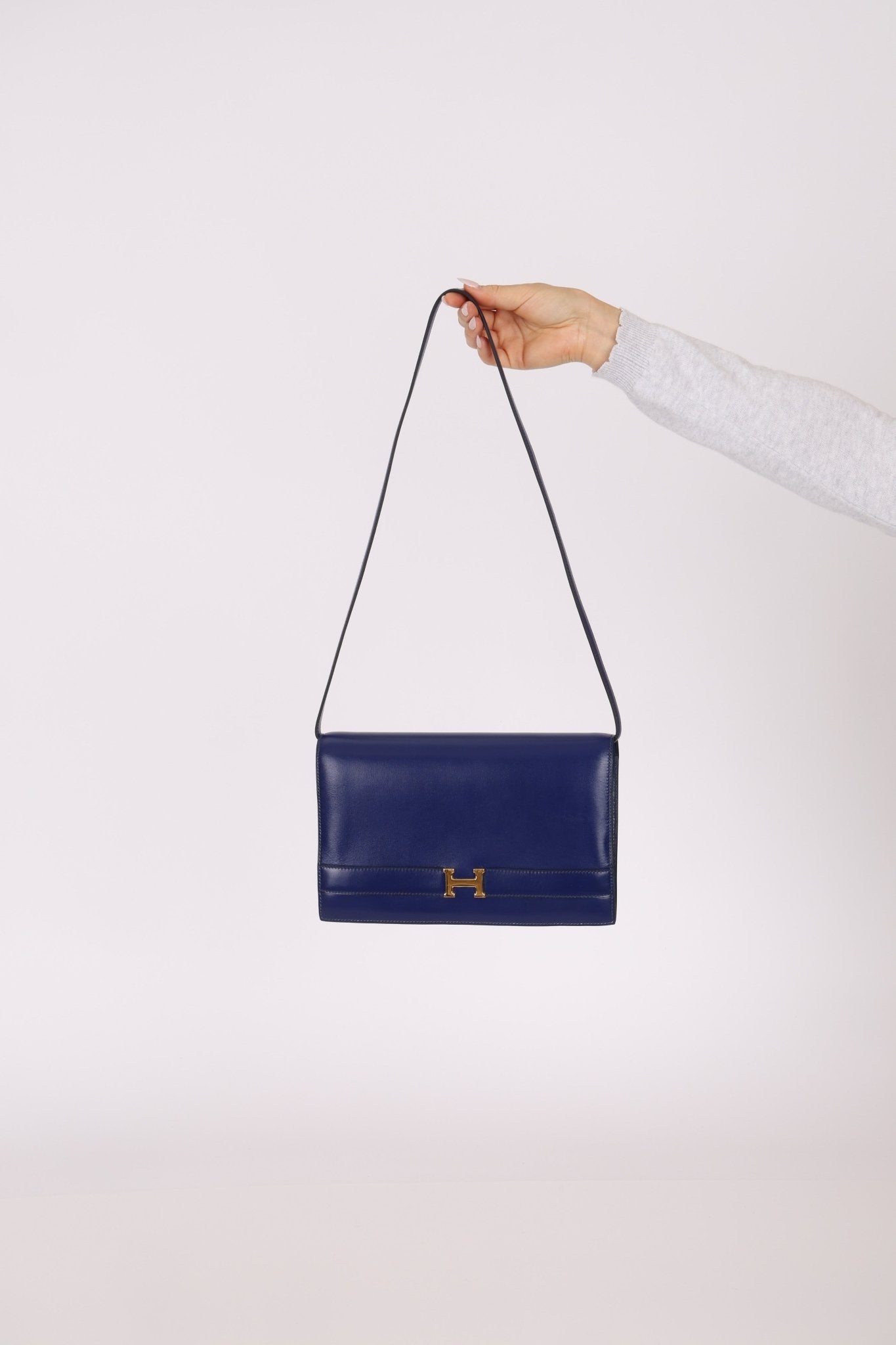 Hermès 1988 Box Sac Annie GHW - FashioNica