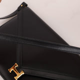 Hermès 1990 Noir Box Lydie GHW - FashioNica