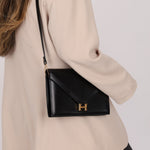 Hermès 1990 Noir Box Lydie GHW - FashioNica