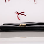 Hermès 1990 Noir Box Lydie GHW - FashioNica