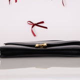 Hermès 1990 Noir Box Lydie GHW - FashioNica