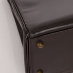 Hermès 1991 Chocolate Box Kelly 35 GHW - FashioNica