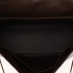 Hermès 1991 Chocolate Box Kelly 35 GHW - FashioNica