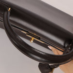 Hermès 1991 Chocolate Box Kelly 35 GHW - FashioNica