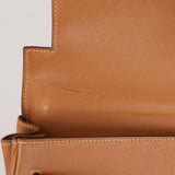 Hermès 1992 Natural Courchevel Retourne Kelly 32 GHW with Strap - FashioNica