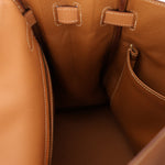 Hermès 1992 Natural Courchevel Retourne Kelly 32 GHW with Strap - FashioNica