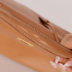 Hermès 1992 Natural Courchevel Retourne Kelly 32 GHW with Strap - FashioNica