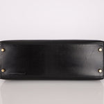 Hermès 1993 Black Box Sellier Kelly 32 GHW - FashioNica