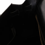 Hermès 1993 Black Box Sellier Kelly 32 GHW - FashioNica