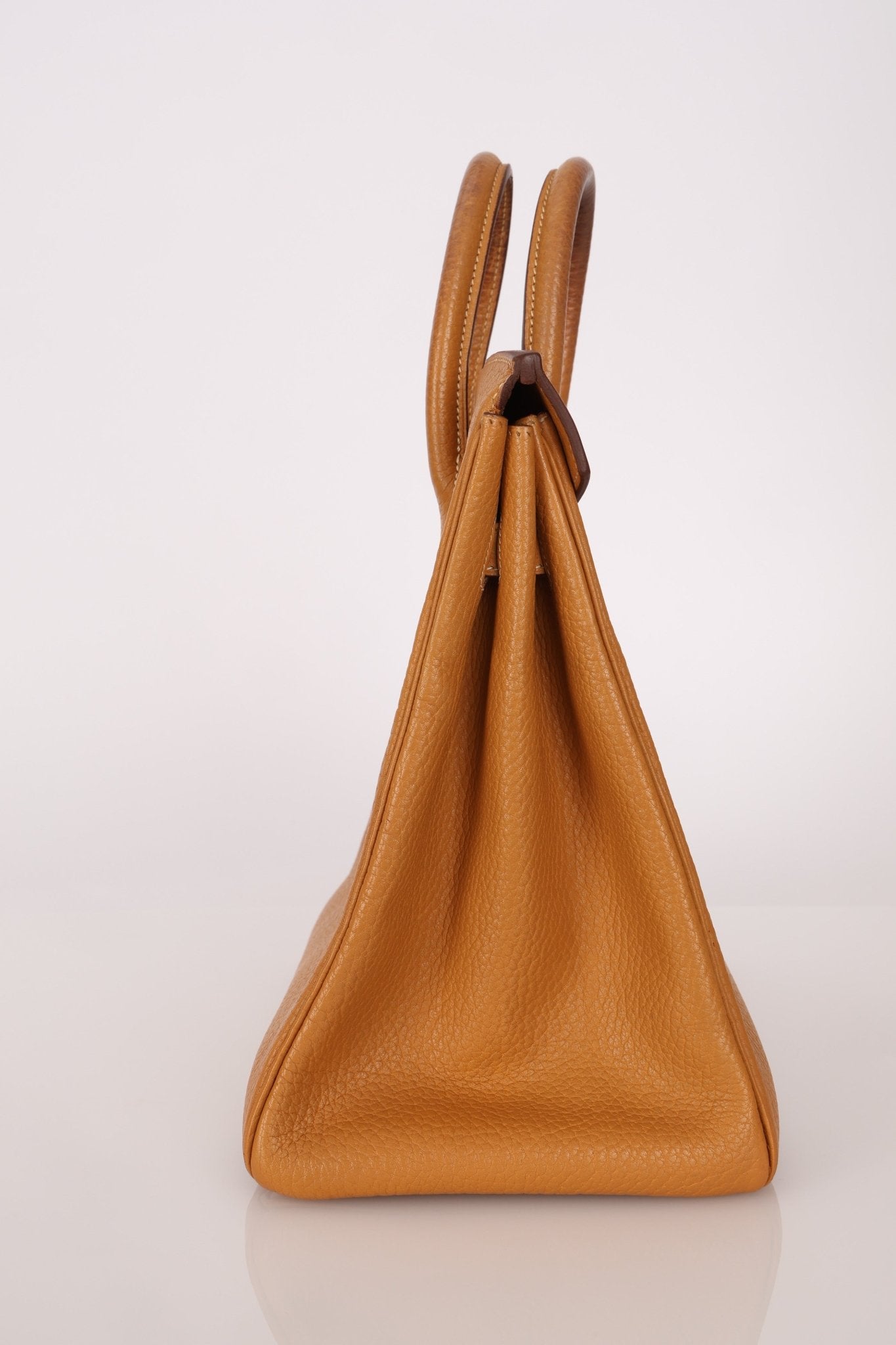 Hermès 1993 Gold Buffalo Birkin HAC 32 Retourne GHW - FashioNica