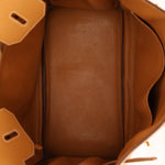 Hermès 1993 Gold Buffalo Birkin HAC 32 Retourne GHW - FashioNica