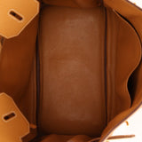 Hermès 1993 Gold Buffalo Birkin HAC 32 Retourne GHW - FashioNica