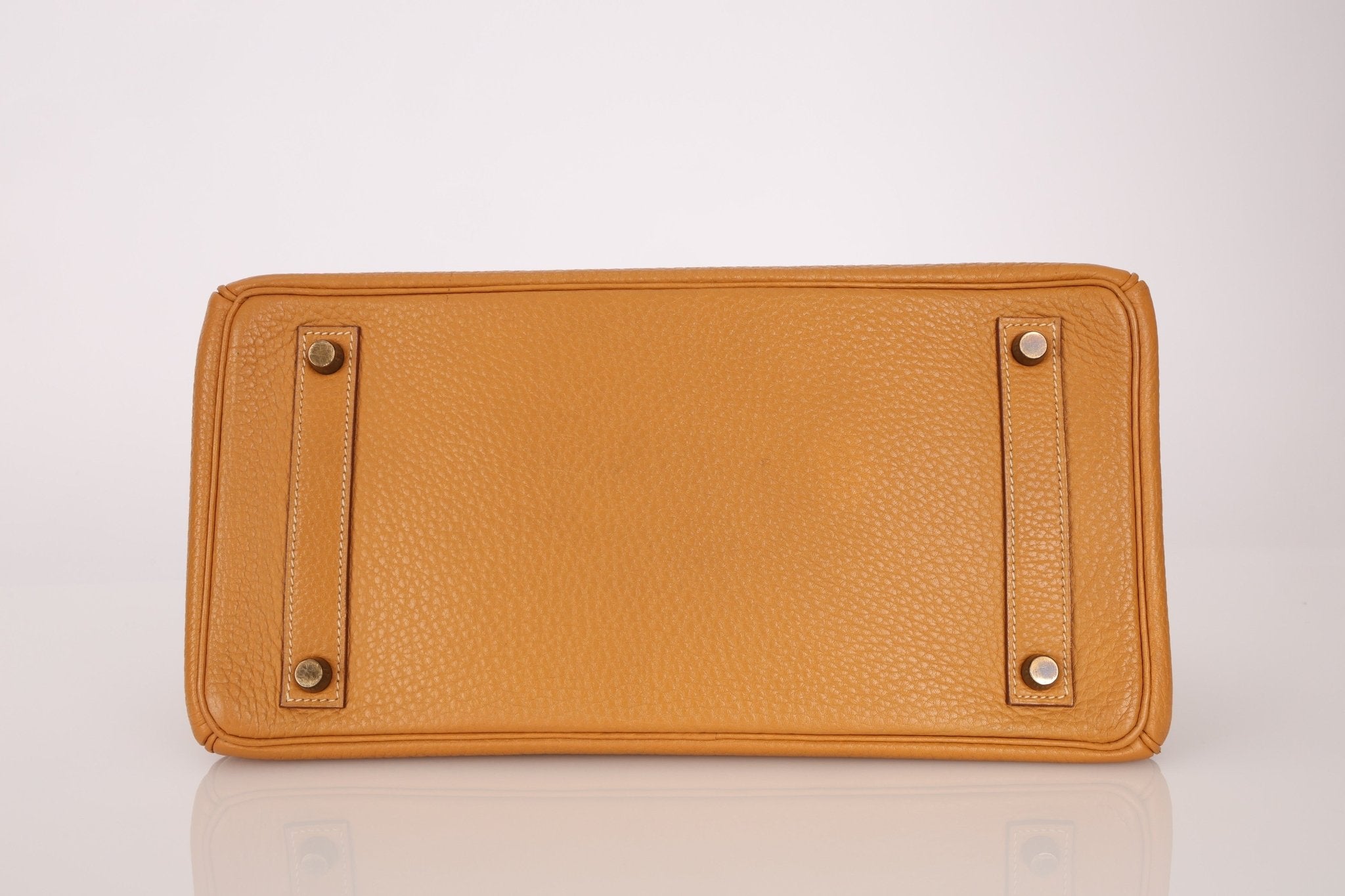 Hermès 1993 Gold Buffalo Birkin HAC 32 Retourne GHW - FashioNica