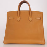 Hermès 1993 Gold Buffalo Birkin HAC 32 Retourne GHW - FashioNica