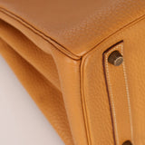 Hermès 1993 Gold Buffalo Birkin HAC 32 Retourne GHW - FashioNica