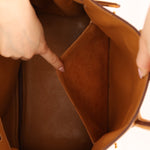 Hermès 1993 Gold Buffalo Birkin HAC 32 Retourne GHW - FashioNica