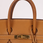 Hermès 1993 Gold Buffalo Birkin HAC 32 Retourne GHW - FashioNica