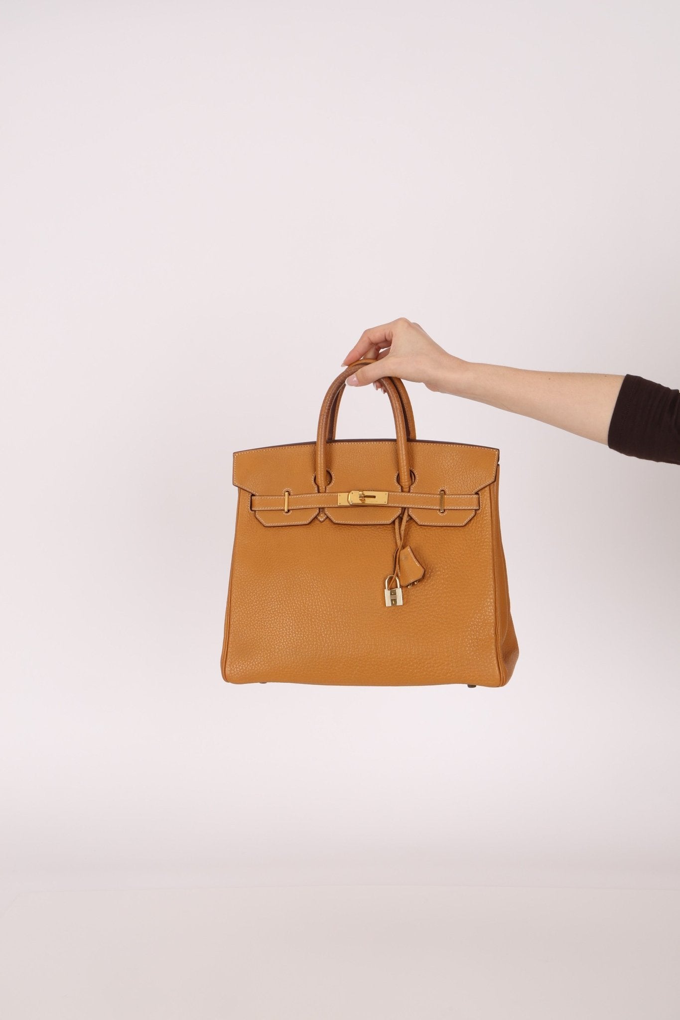 Hermès 1993 Gold Buffalo Birkin HAC 32 Retourne GHW - FashioNica