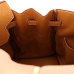 Hermès 1993 Gold Buffalo Birkin HAC 32 Retourne GHW - FashioNica