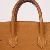 Hermès 1993 Gold Buffalo Birkin HAC 32 Retourne GHW - FashioNica