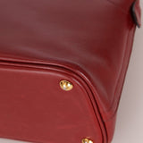 Hermès 1993 Rouge H Box Bolide 27 GHW - FashioNica
