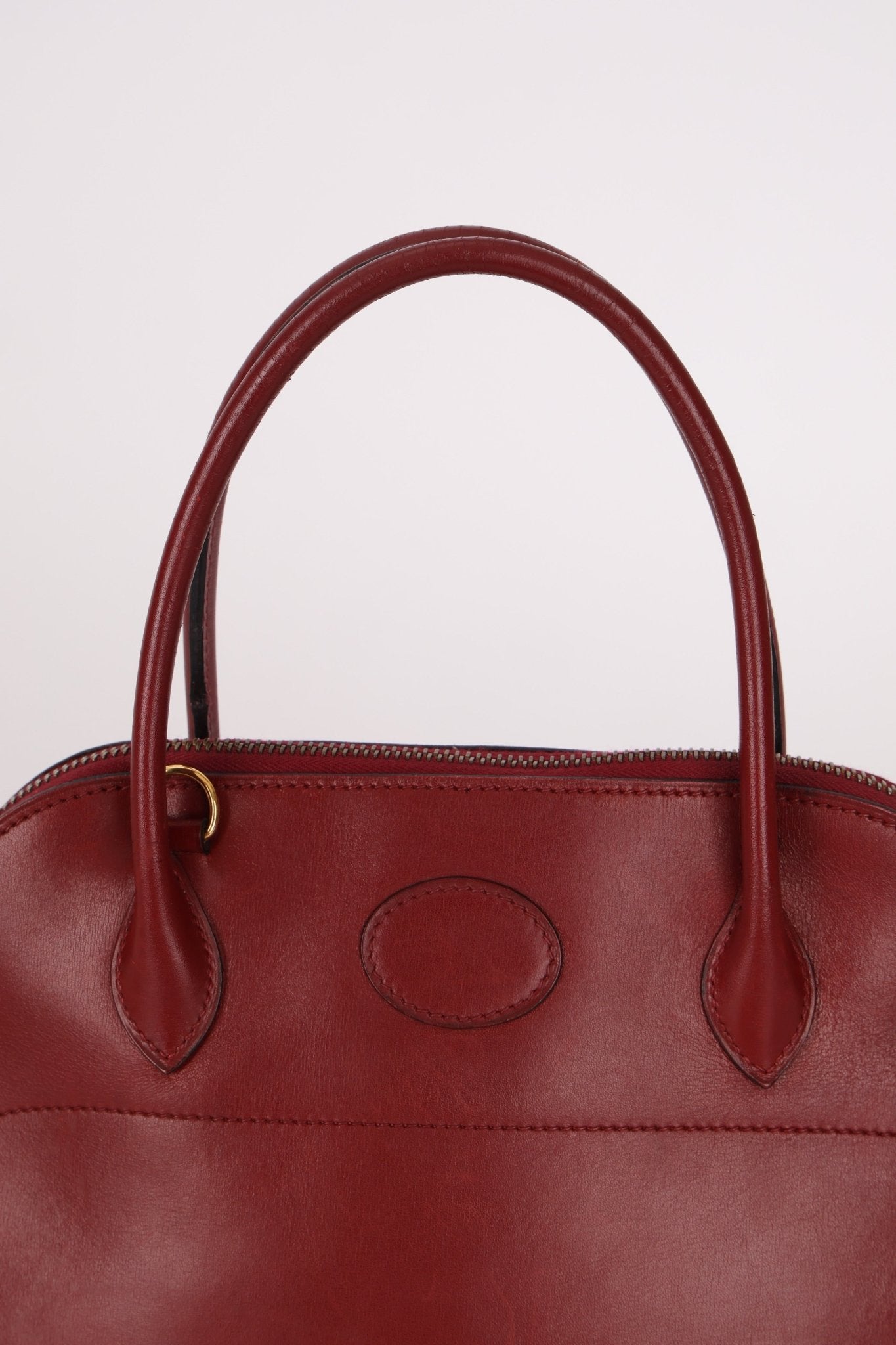 Hermès 1993 Rouge H Box Bolide 27 GHW - FashioNica