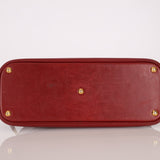 Hermès 1993 Rouge H Box Bolide 27 GHW - FashioNica