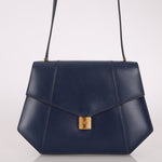 Hermès 1994 Navy Box Rhapsody Shoulder Bag - FashioNica