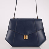 Hermès 1994 Navy Box Rhapsody Shoulder Bag - FashioNica
