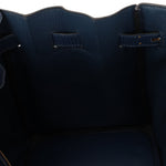 Hermès 1996 Bleu De Prusse Clemence Birkin 35 Retourne GHW - FashioNica