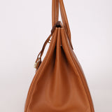 Hermès 1996 Gold Courchevel Retourne Birkin 35 GHW - FashioNica