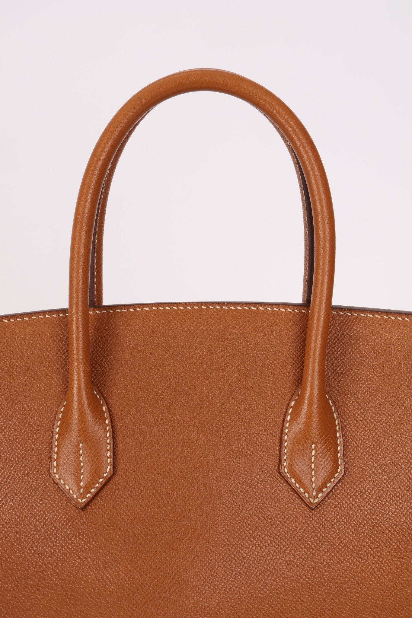 Hermès 1996 Gold Courchevel Retourne Birkin 35 GHW - FashioNica