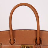 Hermès 1996 Gold Courchevel Retourne Birkin 35 GHW - FashioNica