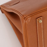 Hermès 1996 Gold Courchevel Retourne Birkin 35 GHW - FashioNica