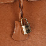 Hermès 1996 Gold Courchevel Retourne Birkin 35 GHW - FashioNica