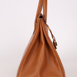 Hermès 1996 Gold Courchevel Retourne Birkin 35 GHW - FashioNica