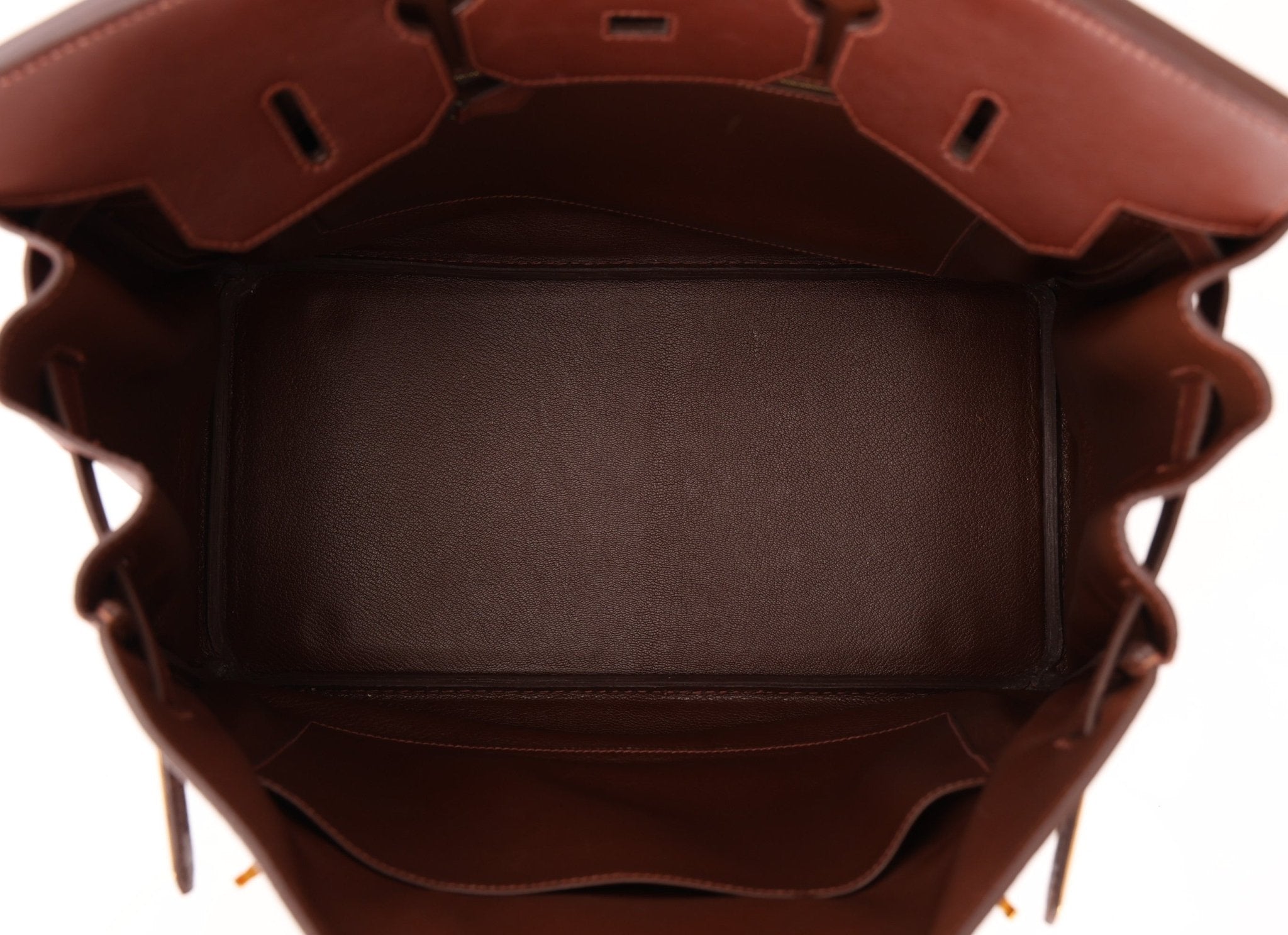 Hermès 1997 Chocolate Brown Evercalf Birkin 35 GHW - FashioNica