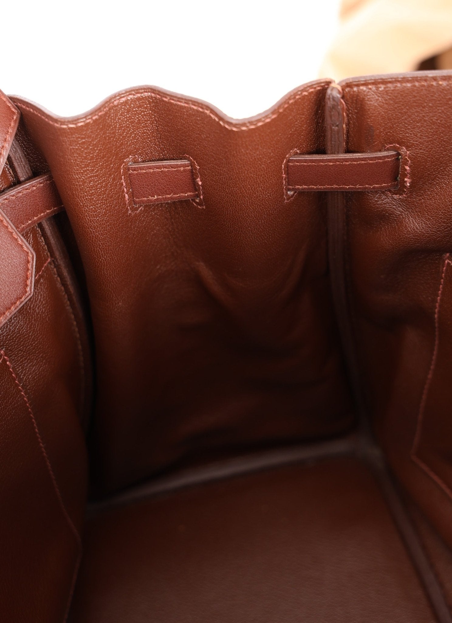 Hermès 1997 Chocolate Brown Evercalf Birkin 35 GHW - FashioNica
