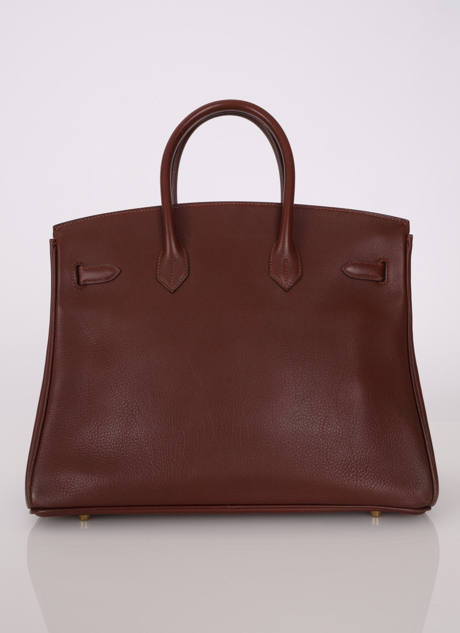 Hermès 1997 Chocolate Brown Evercalf Birkin 35 GHW - FashioNica