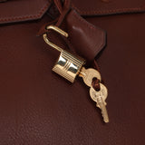 Hermès 1997 Chocolate Brown Evercalf Birkin 35 GHW - FashioNica